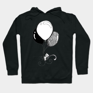 Cat in the air Hoodie